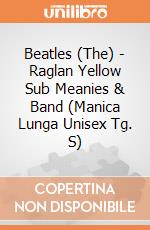 Beatles (The) - Raglan Yellow Sub Meanies & Band (Manica Lunga Unisex Tg. S) gioco di Rock Off