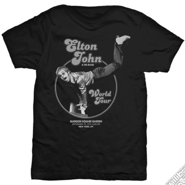 Elton John - Piano Handstand (Unisex Tg. L) gioco di Rock Off