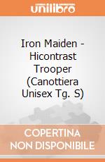 Iron Maiden - Hicontrast Trooper (Canottiera Unisex Tg. S) gioco di Rock Off