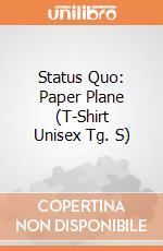 Status Quo: Paper Plane (T-Shirt Unisex Tg. S) gioco di Rock Off