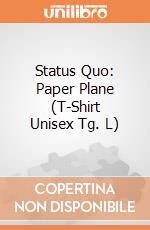 Status Quo: Paper Plane (T-Shirt Unisex Tg. L) gioco di Rock Off