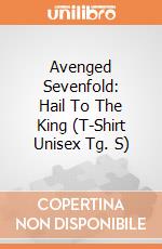 Avenged Sevenfold: Hail To The King (T-Shirt Unisex Tg. S) gioco di Rock Off