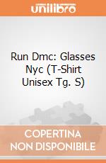 Run Dmc: Glasses Nyc (T-Shirt Unisex Tg. S) gioco di Rock Off