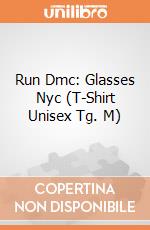 Run Dmc: Glasses Nyc (T-Shirt Unisex Tg. M) gioco di Rock Off