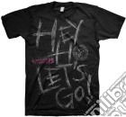 Ramones: Hey Ho Black (T-Shirt Unisex Tg. L) giochi