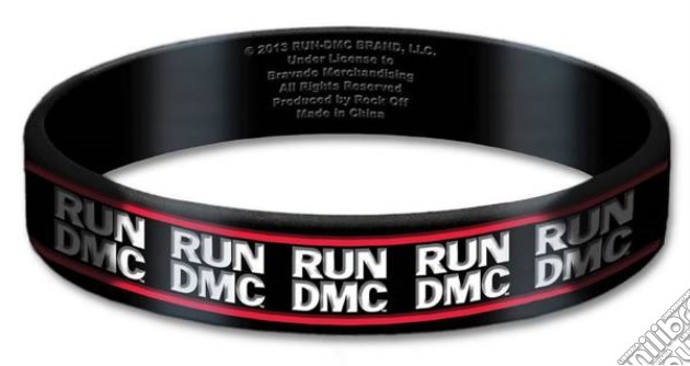 Run Dmc - Logo (Braccialetto Gomma) gioco di Rock Off