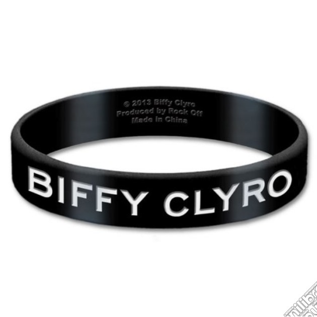 Biffy Clyro - Logo (Braccialetto Gomma) gioco di Rock Off