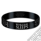 While She Sleeps - Logo (Braccialetto Gomma) gioco di Rock Off