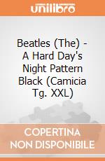 Beatles (The) - A Hard Day's Night Pattern Black (Camicia Tg. XXL) gioco di Rock Off