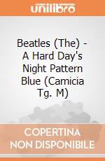 Beatles (The) - A Hard Day's Night Pattern Blue (Camicia Tg. M) gioco di Rock Off