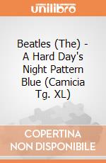 Beatles (The) - A Hard Day's Night Pattern Blue (Camicia Tg. XL) gioco di Rock Off