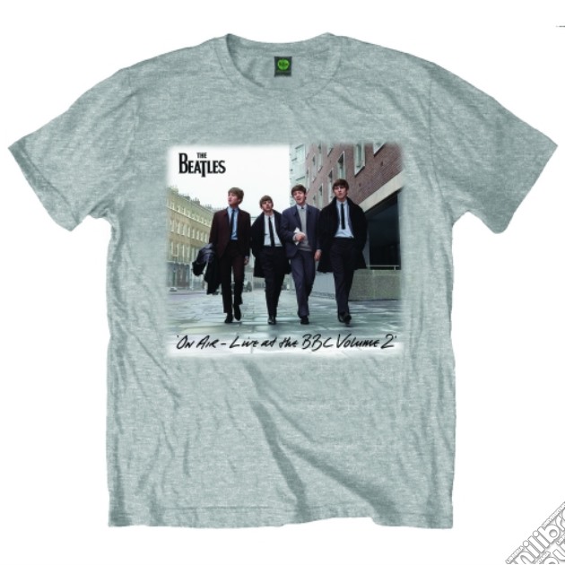 Beatles (The): On Air Grey (T-Shirt Unisex Tg. M) gioco di Rock Off