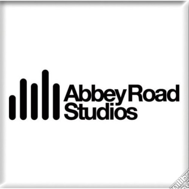 Beatles (The) - Abbey Road Studios Logo White (Magnete) gioco di Rock Off