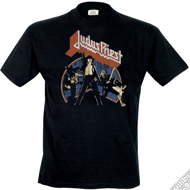 Judas Priest: Unleashed V2 (T-Shirt Unisex Tg. S) gioco di Rock Off