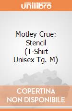 Motley Crue: Stencil (T-Shirt Unisex Tg. M) gioco di Rock Off