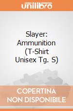 Slayer: Ammunition (T-Shirt Unisex Tg. S) gioco di Rock Off