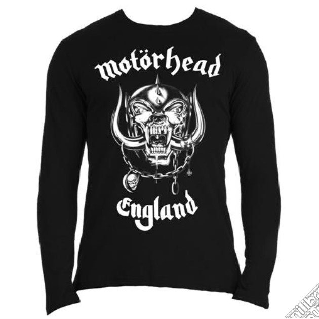 Motorhead - England (Manica Lunga Unisex Tg. S) gioco di Rock Off