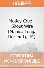 Motley Crue - Shout Wire (Manica Lunga Unisex Tg. M) gioco di Rock Off