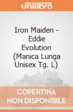 Iron Maiden - Eddie Evolution (Manica Lunga Unisex Tg. L) gioco di Rock Off