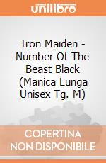 Iron Maiden - Number Of The Beast Black (Manica Lunga Unisex Tg. M) gioco di Rock Off