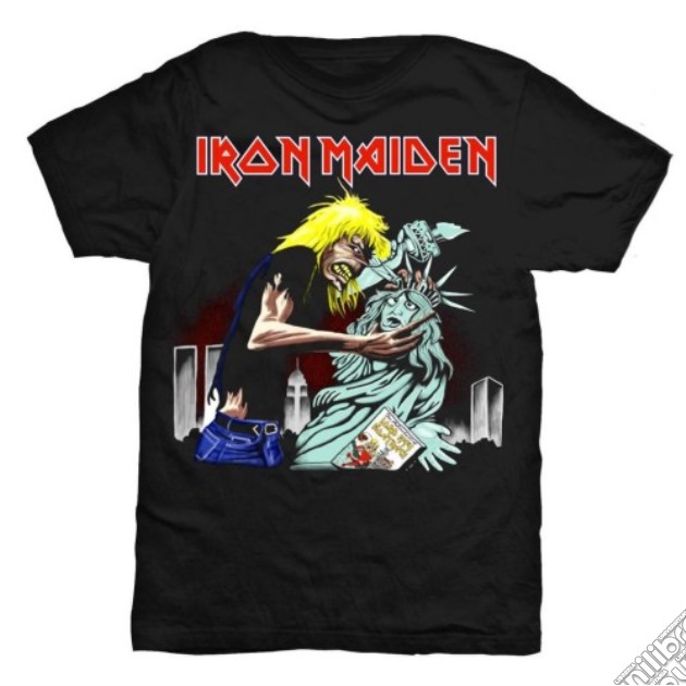 Iron Maiden: New York (T-Shirt Unisex Tg. M) gioco di Rock Off