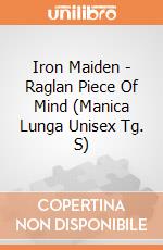 Iron Maiden - Raglan Piece Of Mind (Manica Lunga Unisex Tg. S) gioco di Rock Off