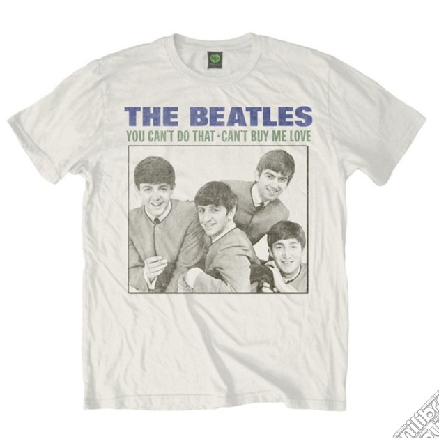 Beatles (The): You Can't Do That White (T-Shirt Unisex Tg. M) gioco