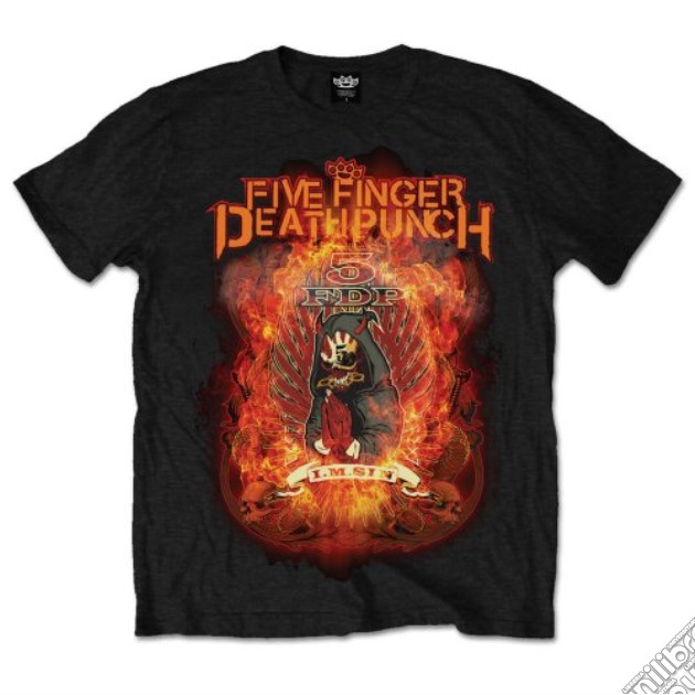 Five Finger Death Punch - Burn In Sin (Unisex Tg. XL) gioco di Rock Off