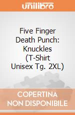 Five Finger Death Punch: Knuckles (T-Shirt Unisex Tg. 2XL) gioco di Rock Off