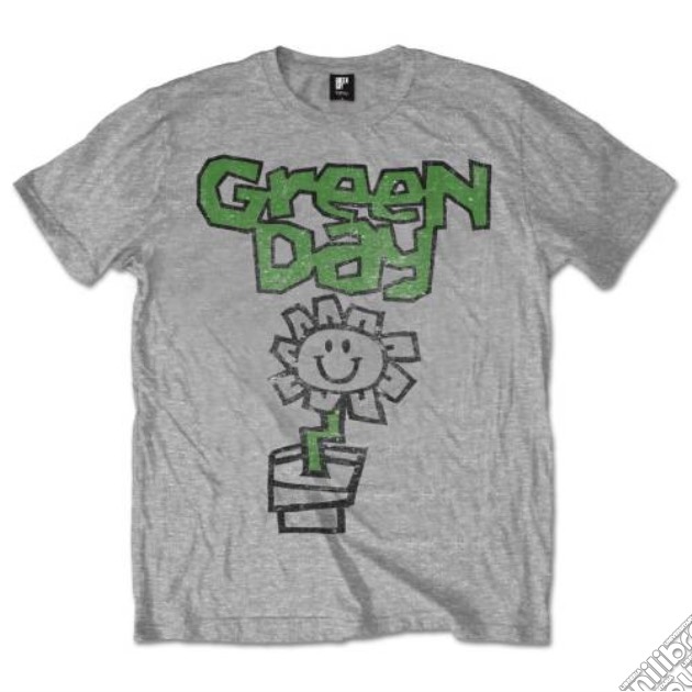 Green Day: Flower Pot (T-Shirt Unisex Tg. S) gioco di Rock Off