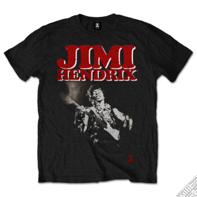 Jimi Hendrix: Block Logo (T-Shirt Unisex Tg. L) gioco di Rock Off