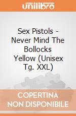 Sex Pistols - Never Mind The Bollocks Yellow (Unisex Tg. XXL) gioco di Rock Off