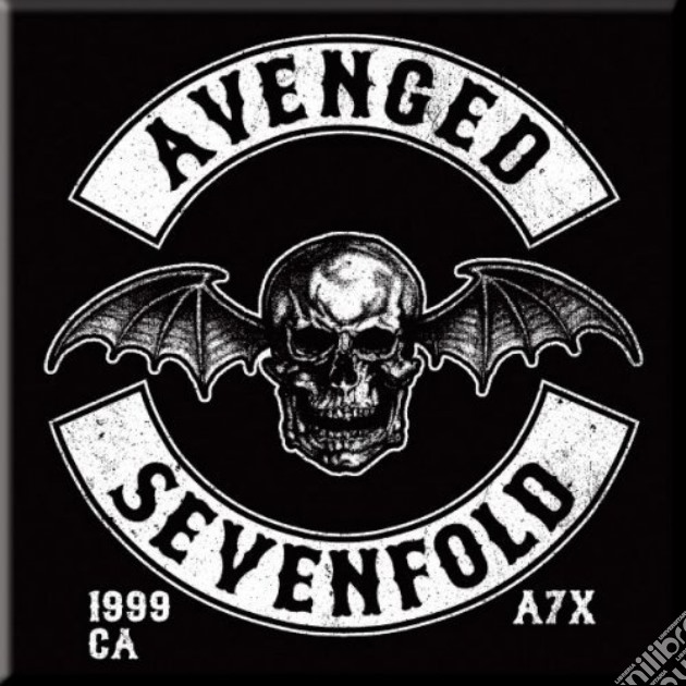 Avenged Sevenfold: Deathbat Crest (Magnete) gioco di Rock Off