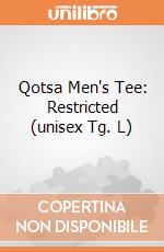 Qotsa Men's Tee: Restricted (unisex Tg. L) gioco di Rock Off