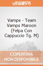 Vamps - Team Vamps Maroon (Felpa Con Cappuccio Tg. M) gioco di Rock Off