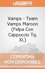 Vamps - Team Vamps Maroon (Felpa Con Cappuccio Tg. XL) gioco di Rock Off