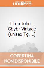 Elton John - Gbybr Vintage (unisex Tg. L) gioco di Rock Off