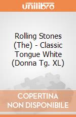 Rolling Stones (The) - Classic Tongue White (Donna Tg. XL) gioco di Rock Off
