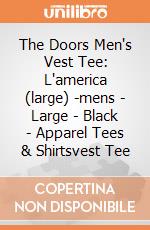 The Doors Men's Vest Tee: L'america (large) -mens - Large - Black - Apparel Tees & Shirtsvest Tee gioco