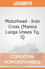 Motorhead - Iron Cross (Manica Lunga Unisex Tg. S) gioco di Rock Off