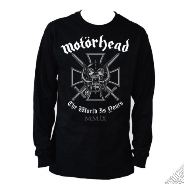 Motorhead - Iron Cross (Manica Lunga Unisex Tg. L) gioco di Rock Off