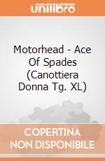 Motorhead - Ace Of Spades (Canottiera Donna Tg. XL) gioco di Rock Off