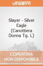 Slayer - Silver Eagle (Canottiera Donna Tg. L) gioco di Rock Off