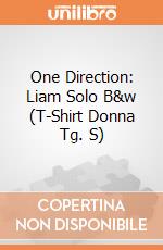 One Direction: Liam Solo B&w (T-Shirt Donna Tg. S) gioco di Rock Off