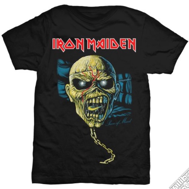 Iron Maiden: Piece Of Mind (T-Shirt Unisex Tg. S) gioco di Rock Off