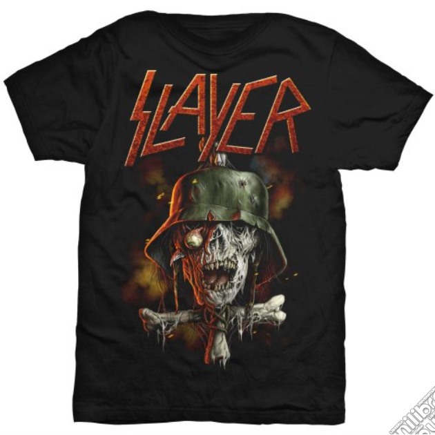 Slayer: Soldier Cross 'v.2' (T-Shirt Unisex Tg. M) gioco di Rock Off