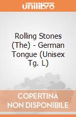Rolling Stones (The) - German Tongue (Unisex Tg. L) gioco di Rock Off