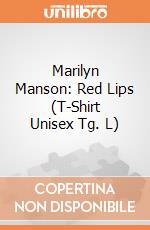 Marilyn Manson: Red Lips (T-Shirt Unisex Tg. L) gioco