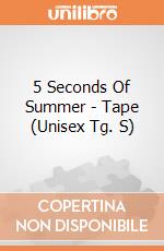 5 Seconds Of Summer - Tape (Unisex Tg. S) gioco di Rock Off