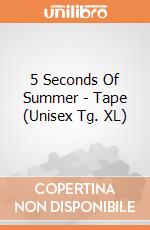 5 Seconds Of Summer - Tape (Unisex Tg. XL) gioco di Rock Off